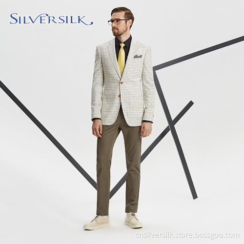 Men's Jacket Notched Lapel Slim Fit Causal Blazer